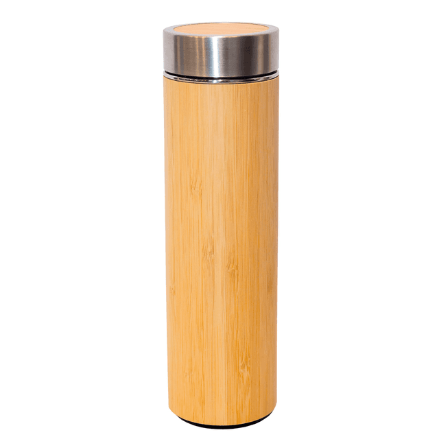 Bamboo Stainless Steel Flask