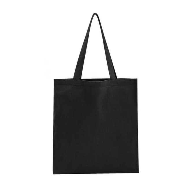 A4 Canvas Tote Bag (Black)
