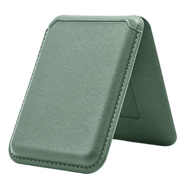 Foldable MagSafe Leather Card Holder with RFID Protection