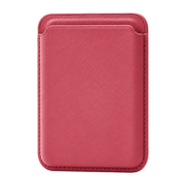 MagSafe Leather Card Holder with RFID Protection