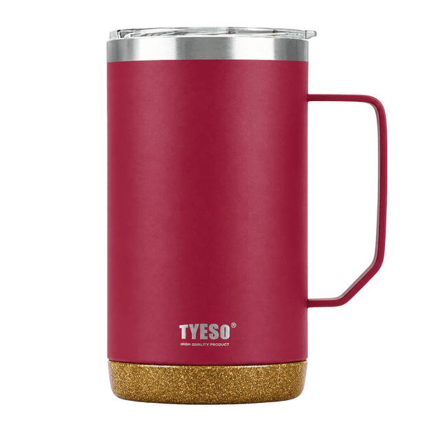 TYESO 550ml Cork Base Insulated Tumbler